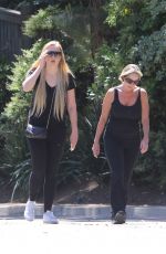 AMANDA BYNES Out Hikking in Hollywood 04/20/2017