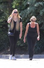 AMANDA BYNES Out Hikking in Hollywood 04/20/2017