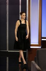 AMANDA PEET at Jimmy Kimmel Live 04/03/2017