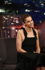 AMANDA PEET at Jimmy Kimmel Live 04/03/2017