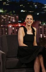AMANDA PEET at Jimmy Kimmel Live 04/03/2017