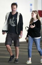 AMANDA SEYFRIED and Thomas Sadoski at a Starbucks in Los Angeles 04/11/2017