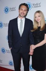 AMANDA SEYFRIED at World of Children Hero Award in Beverly Hills 04/19/2017