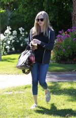 AMANDA SEYFRIED Leaves a Friend in Studio City 04/20/2017