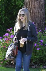 AMANDA SEYFRIED Leaves a Friend in Studio City 04/20/2017