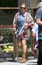 AMANDA SEYFRIED on the Set of an Unknown Project in Tarzana 04/24/2017