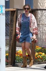 AMANDA SEYFRIED on the Set of an Unknown Project in Tarzana 04/24/2017