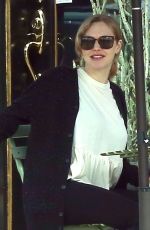 AMANDA SEYFRIED Out for Coffee in Los Angeles 04/13/2017