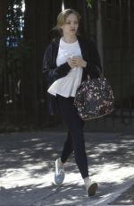 AMANDA SEYFRIED Out for Coffee in Los Angeles 04/13/2017