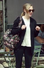 AMANDA SEYFRIED Out for Coffee in Los Angeles 04/13/2017