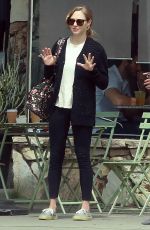 AMANDA SEYFRIED Out for Coffee in Los Angeles 04/13/2017