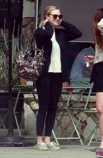 AMANDA SEYFRIED Out for Coffee in Los Angeles 04/13/2017