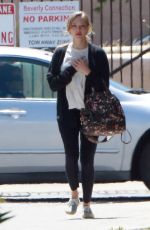 AMANDA SEYFRIED Out for Coffee in Los Angeles 04/13/2017
