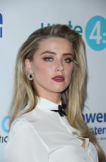AMBER HEARD at 4th Annual unite4:humanity Gala in Beverly Hills 04/07/2017