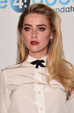 AMBER HEARD at 4th Annual unite4:humanity Gala in Beverly Hills 04/07/2017