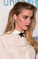 AMBER HEARD at 4th Annual unite4:humanity Gala in Beverly Hills 04/07/2017