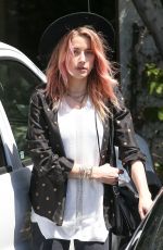 AMBER HEARD Out and About in West Hollywood 04/13/2017