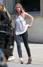 AMBER HEARD Out and About in West Hollywood 04/13/2017