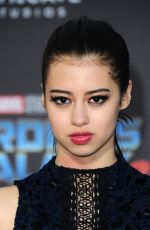 AMBER MIDTHUNDER at Guardians of the Galaxy Vol. 2 Premiere in Hollywood 04/19/2017