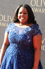 AMBER RILEY at Olivier Awards in London 04/09/2017