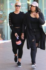 AMBER ROSE at Lash Store in Encino 04/02/2017