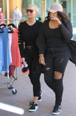 AMBER ROSE at Lash Store in Encino 04/02/2017