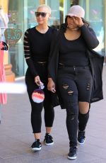 AMBER ROSE at Lash Store in Encino 04/02/2017