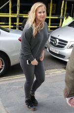 AMY SCHUMER Out and About in London 04/27/2017