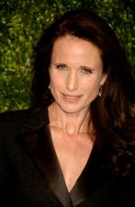 ANDIE MACDOWELL at Chanel Artists Dinner at Tribeca Film Festival in New York 04/24/2017