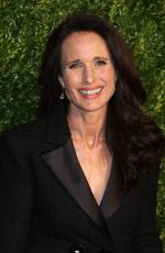 ANDIE MACDOWELL at Chanel Artists Dinner at Tribeca Film Festival in New York 04/24/2017