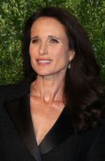 ANDIE MACDOWELL at Chanel Artists Dinner at Tribeca Film Festival in New York 04/24/2017