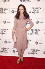 ANDIE MACDOWELL at Love After Love Screening at 2017 Tribeca Film Festival in New York 04/22/2017
