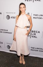 ANGELA SARAFYAN at Intent to Destroy Premiere at 2017 Tribeca Film Festival 04/25/2017