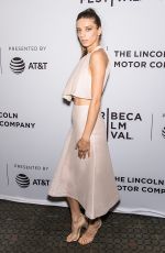 ANGELA SARAFYAN at Intent to Destroy Premiere at 2017 Tribeca Film Festival 04/25/2017