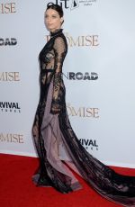 ANGELA SARAFYAN at The Promise Premiere in Hollywood 04/12/2017