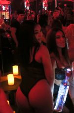 ANGELIQUE FRENCHY MORGAN and COURTNEY STODDEN at a Club in Las Vegas 0/29/2017