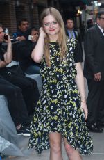 ANNA BARYSHNIKOV Arrives at Late Show with Stephen Colbert in New York 04/27/2017