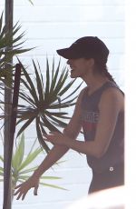 ANNE HATHAWAY at a Gym in West Hollywood 04/11/2017