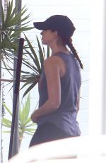 ANNE HATHAWAY at a Gym in West Hollywood 04/11/2017