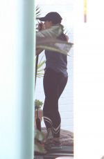 ANNE HATHAWAY at a Gym in West Hollywood 04/11/2017