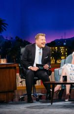 ANNE HATHAWAY at Late Late Show with James Corden in Los Angeles 04/20/2017