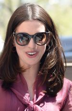 ANNE HATHAWAY at The View in New York 04/18/2017