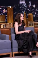 ANNE HATHAWAY at Tonight Show Starring Jimmy Fallon 04/17/2017