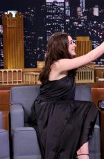 ANNE HATHAWAY at Tonight Show Starring Jimmy Fallon 04/17/2017