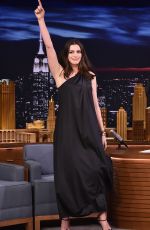 ANNE HATHAWAY at Tonight Show Starring Jimmy Fallon 04/17/2017