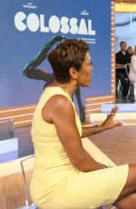 ANNE HATHAWAY on the Set of Good Morning America 04/17/2017