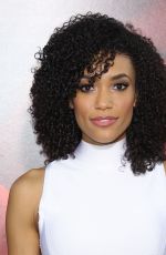 ANNIE ILONZEH at Unforgettable Premiere in Los Angeles 04/18/2017