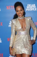 ANTOINETTE ROBERTSON at Dear White People Series Premiere in Los Angeles 04/27/2017
