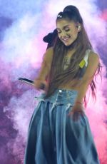 ARIANA GRANDE Performs at her Dangerous Woman Tour in Los Angeles 03/31/2017