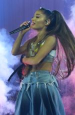 ARIANA GRANDE Performs at her Dangerous Woman Tour in Los Angeles 03/31/2017